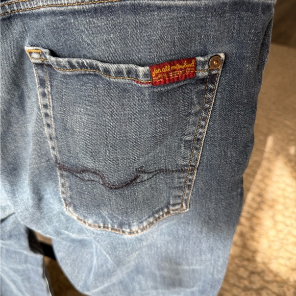 7 For All Mankind Standard Jeans Men's
36 Blue Stretch Cotton Denim - Picture 6 of 8